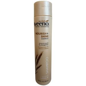Aveeno Nourish + Shine Shampoo Wheat Complex & Palm Extract 10.5 fl oz New